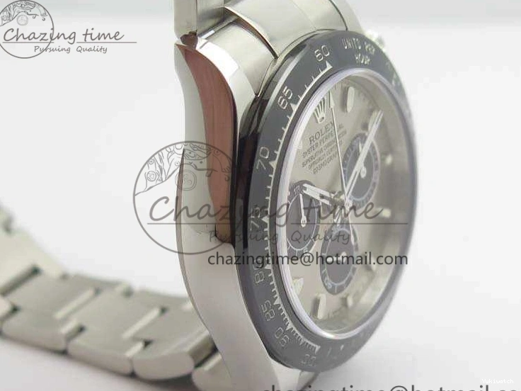 Bracelet A4130 Edition Daytona Gray Bezel On SS Dial JH 116519LN Best Ceramic 0908
